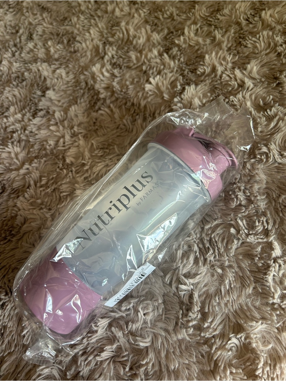 Farmasi NutriPlus Pink Portable Blender Bottle